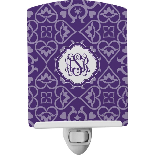 Custom Lotus Flower Ceramic Night Light (Personalized)