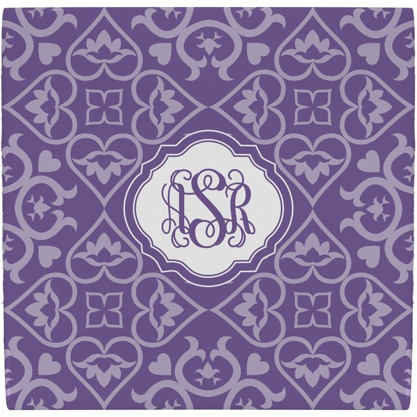 Custom Lotus Flower Ceramic Tile Hot Pad (Personalized)