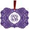 Lotus Flower Christmas Ornament (Front View)
