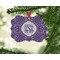 Lotus Flower Christmas Ornament (On Tree)