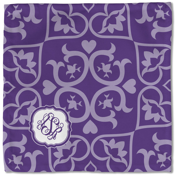 Lotus Flower Cloth Napkins - Personalized Lunch (Single Full Open)