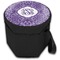 Lotus Flower Collapsible Personalized Cooler & Seat (Closed)