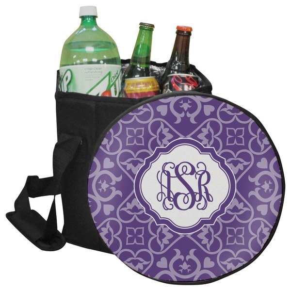 Custom Lotus Flower Collapsible Cooler & Seat (Personalized)