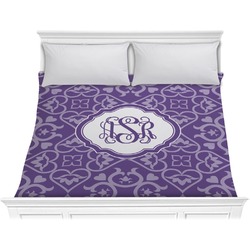 Lotus Flower Comforter - King (Personalized)