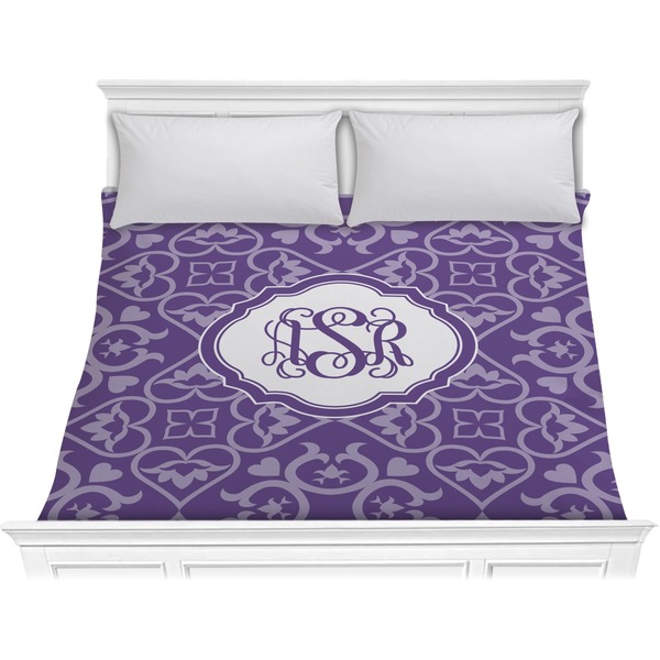 Custom Lotus Flower Comforter - King (Personalized)