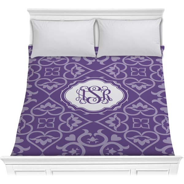 Custom Lotus Flower Comforter - Full / Queen (Personalized)