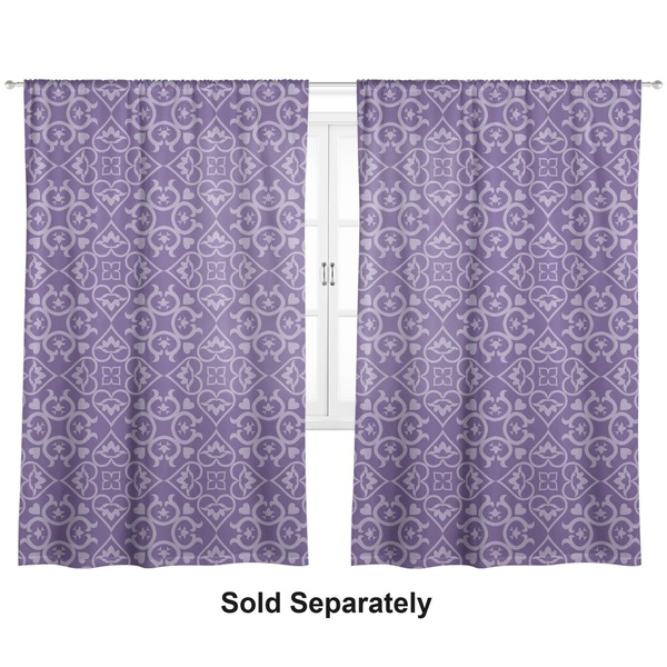 Custom Lotus Flower Curtain Panel - Custom Size