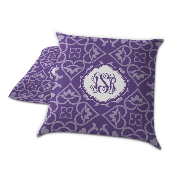 Lotus Flower Decorative Pillow Case - TWO