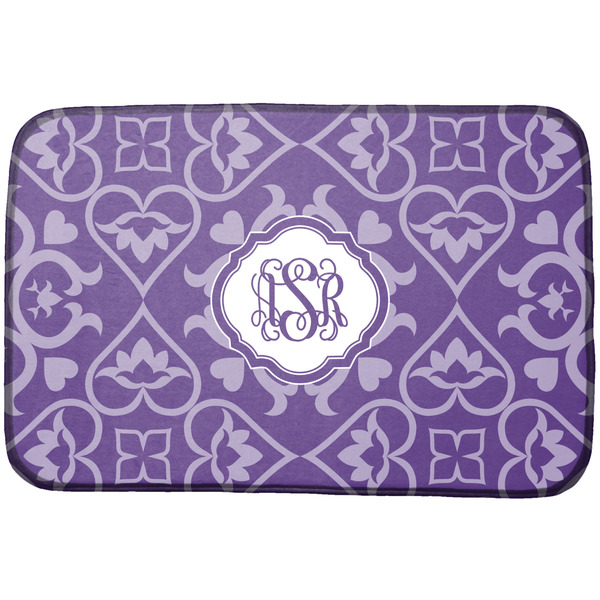 Custom Lotus Flower Dish Drying Mat (Personalized)