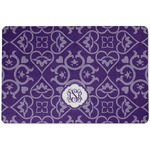 Lotus Flower Dog Food Mat w/ Monogram