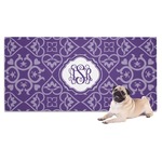 Lotus Flower Dog Towel (Personalized)