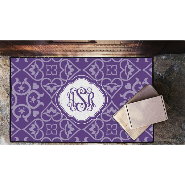 Lotus Flower Door Mat - LIFESTYLE (Lrg)