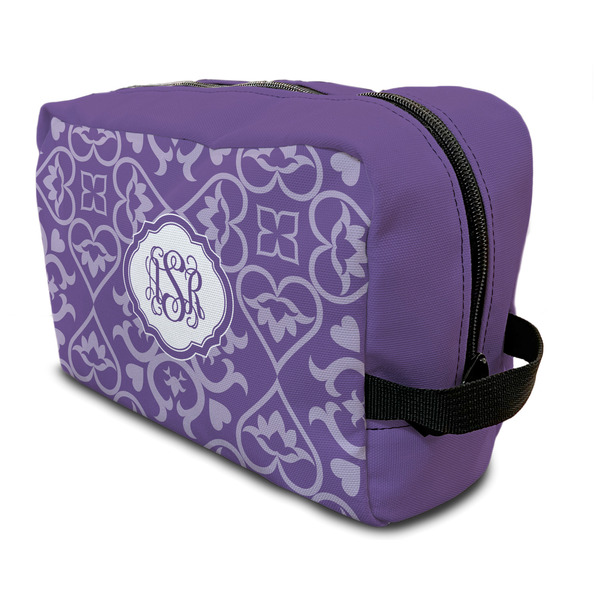 Custom Lotus Flower Toiletry Bag / Dopp Kit (Personalized)