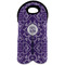 Lotus Flower Double Wine Tote - Front (new)