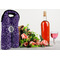 Lotus Flower Double Wine Tote - LIFESTYLE (new)