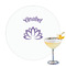 Lotus Flower Drink Topper - Large - Single with Drink