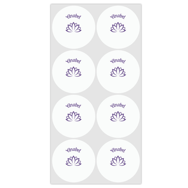 Lotus Flower Drink Topper - Medium - Set of 12