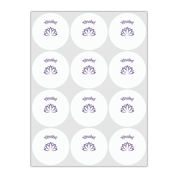 Lotus Flower Drink Topper - Small - Set of 12