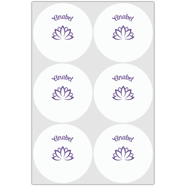 Lotus Flower Drink Topper - XLarge - Set of 6