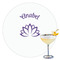 Lotus Flower Drink Topper - XLarge - Single with Drink