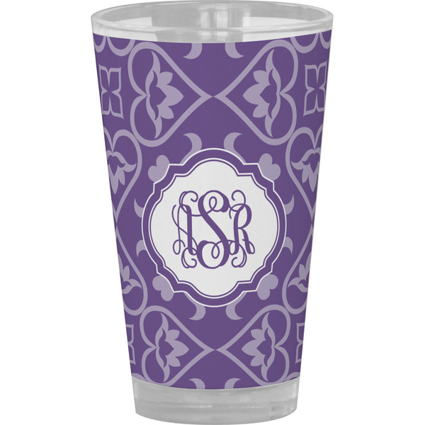 Custom Lotus Flower Pint Glass - Full Color (Personalized)