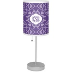 Lotus Flower Lamp with Drum Shade (Personalized)