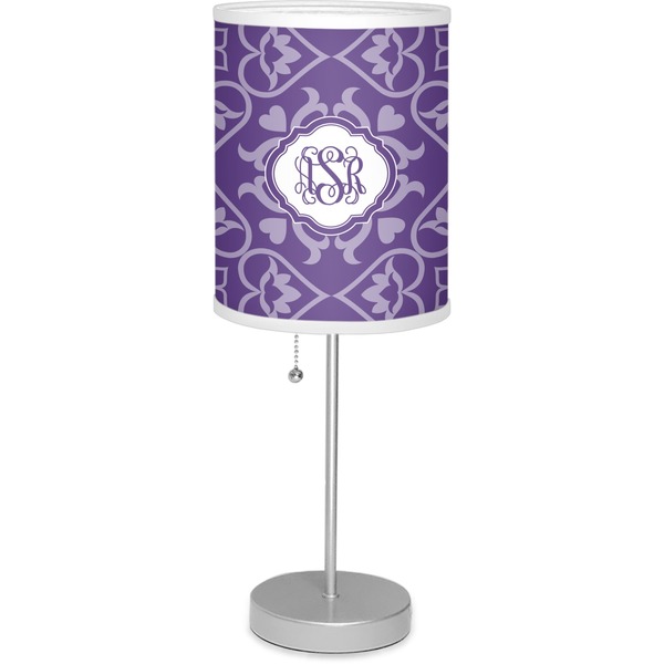 Custom Lotus Flower Lamp with Drum Shade (Personalized)