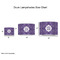 Lotus Flower Drum Lampshades - Sizing Chart