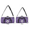Lotus Flower Duffle Bag Small and Large