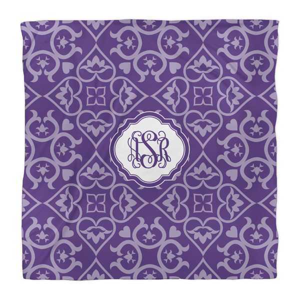 Lotus Flower Duvet Cover - Queen - Front