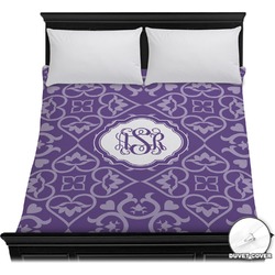 Lotus Flower Duvet Cover - Full / Queen (Personalized)