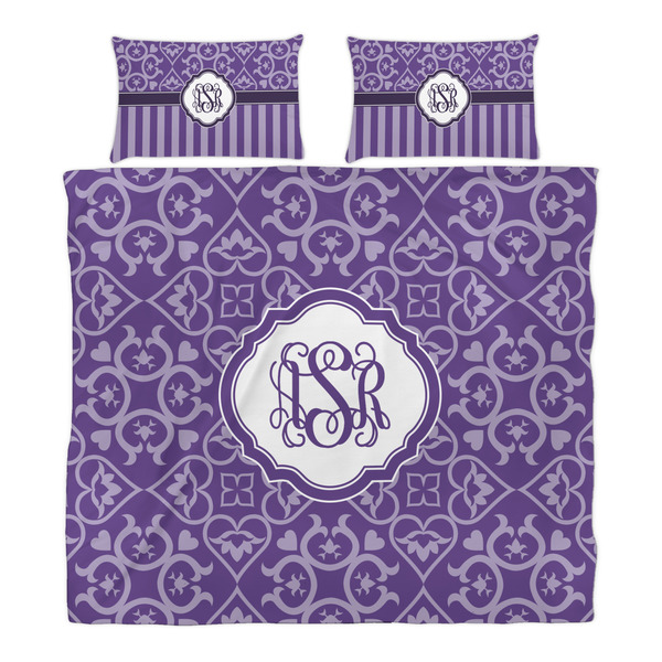 Lotus Flower Duvet Cover Set - King - Alt Approval