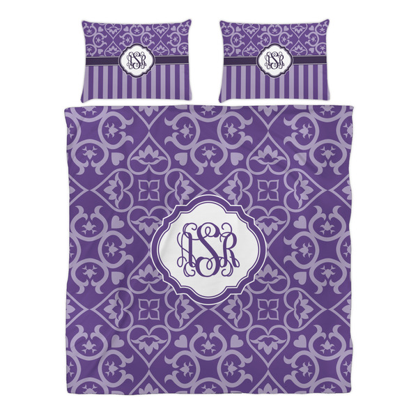 Lotus Flower Duvet cover Set - Queen - Alt Approval