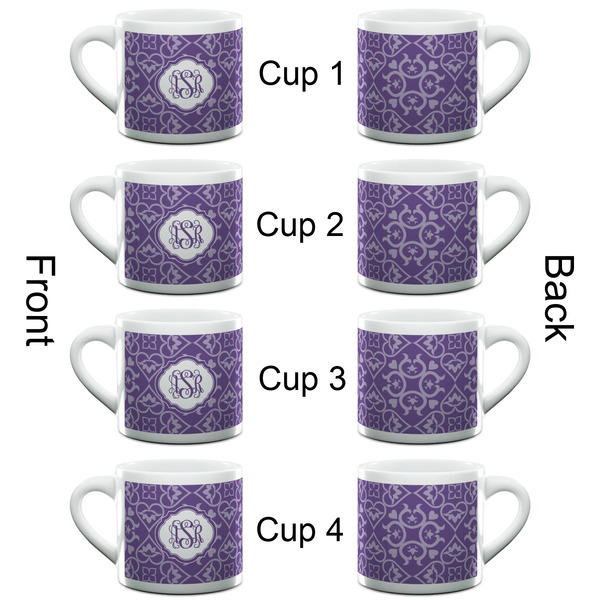 Lotus Flower Espresso Cup - 6oz (Double Shot Set of 4) APPROVAL