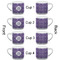 Lotus Flower Espresso Cup - 6oz (Double Shot Set of 4) APPROVAL