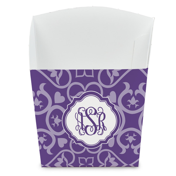 Custom Lotus Flower French Fry Favor Boxes (Personalized)
