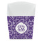 Lotus Flower French Fry Favor Box - Front View