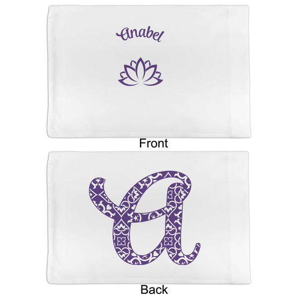 Lotus Flower Full Pillow Case - APPROVAL (partial print)