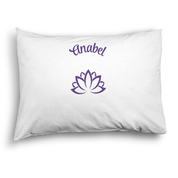 Lotus Flower Pillow Case - Standard - Graphic (Personalized)