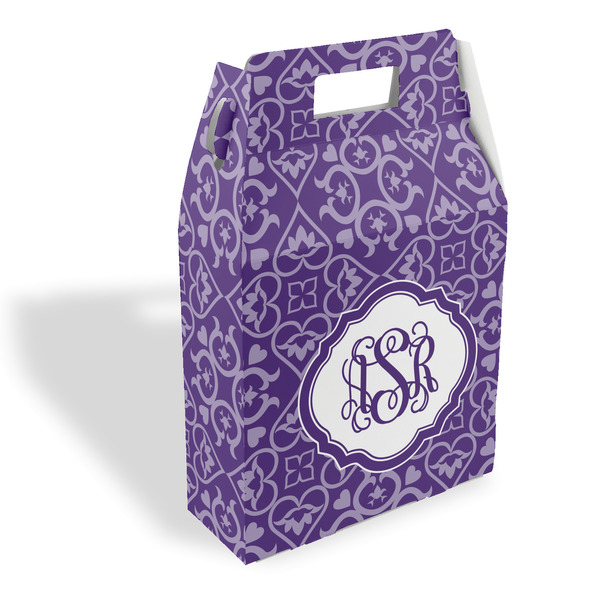 Custom Lotus Flower Gable Favor Box (Personalized)