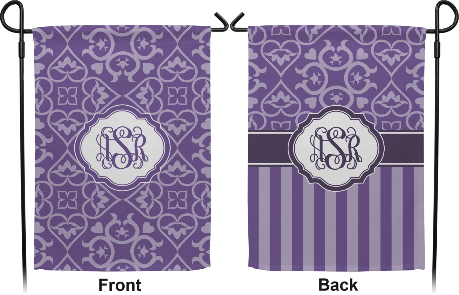 Lotus Flower Double Sided Garden Flag (Personalized) YouCustomizeIt