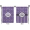 Lotus Flower Garden Flag - Double Sided Front and Back