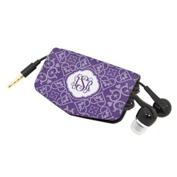 Lotus Flower Genuine Leather Cord Wrap (Personalized)