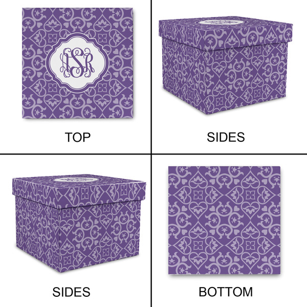 Lotus Flower Gift Boxes with Lid - Canvas Wrapped - X-Large - Approval