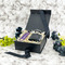 Lotus Flower Gift Boxes with Magnetic Lid - Black - In Context