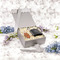 Lotus Flower Gift Boxes with Magnetic Lid - Silver - In Context