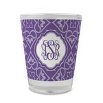 Lotus Flower Glass Shot Glass - 1.5 oz - Set of 4 (Personalized)