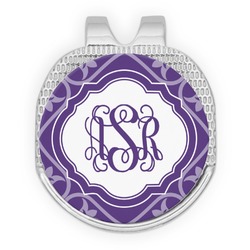 Lotus Flower Golf Ball Marker - Hat Clip - Silver