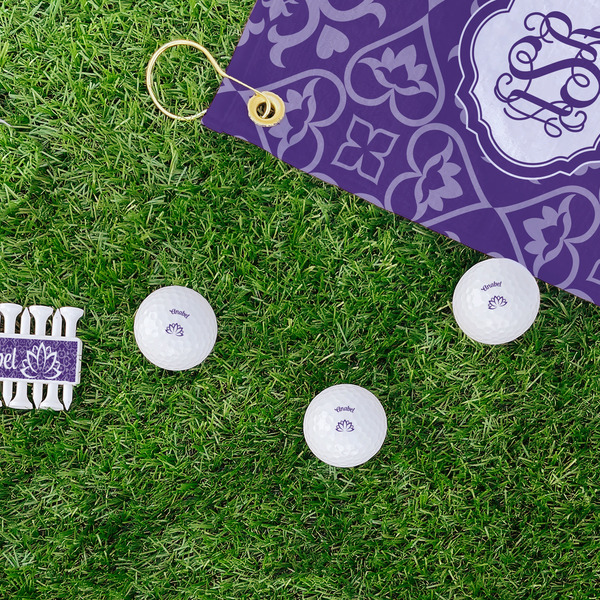 Lotus Flower Golf Balls - Generic - Set of 3 - LIFESTYLE