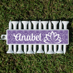 Lotus Flower Golf Tees & Ball Markers Set (Personalized)